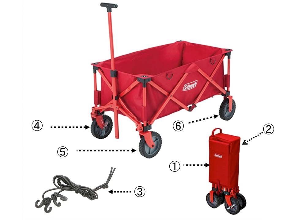 コールマン キャリーカート