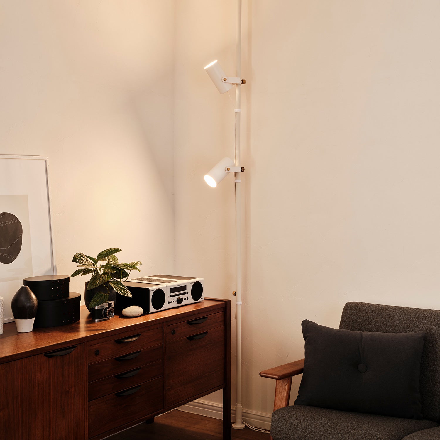 DoubleSpot Floorlight Set / ダブルスポット フロアライト セット WH