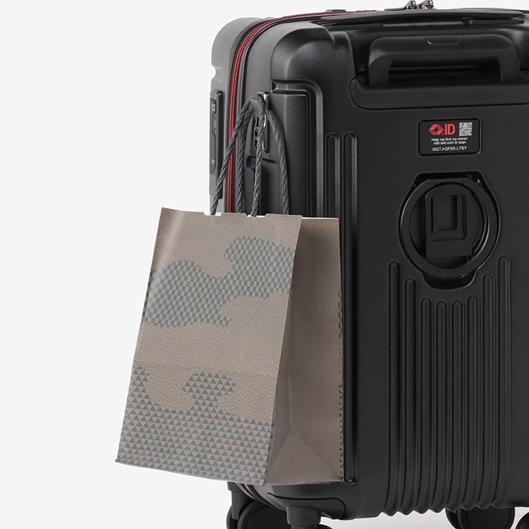 バーマス]JALオリジナル ワンタッチフロントオープン ビジネスキャリー