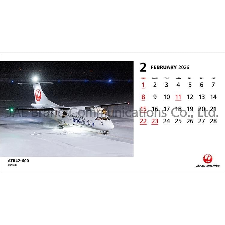 JAL FLEET 卓上判（日本語版）2026: JALショッピング｜JAL Mall