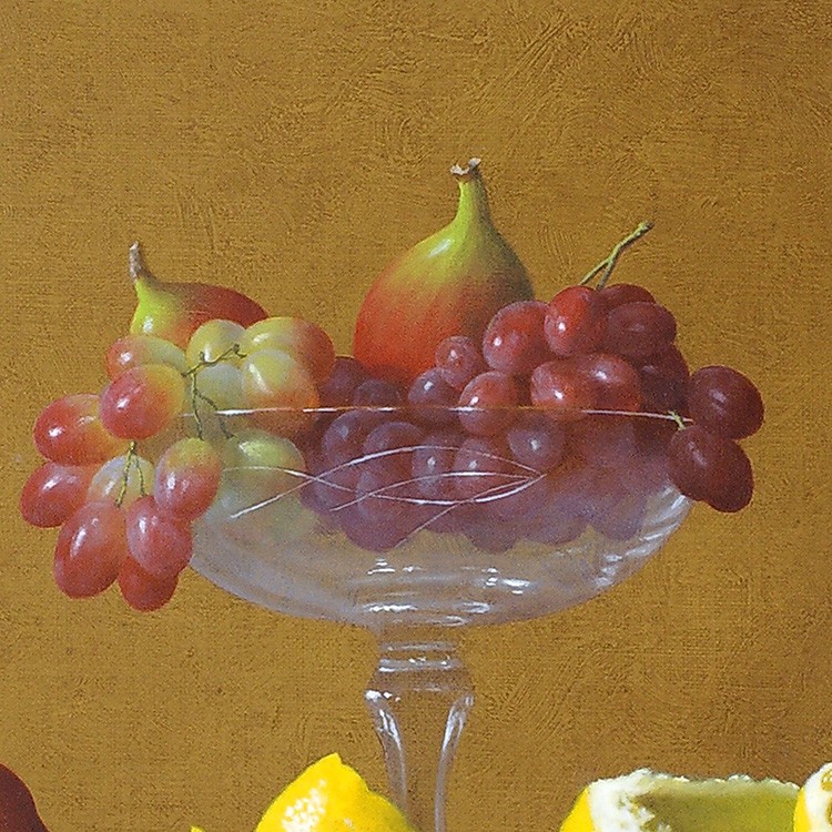 庄司守]油彩画『レモンのある卓上』: JALショッピング｜JAL Mall