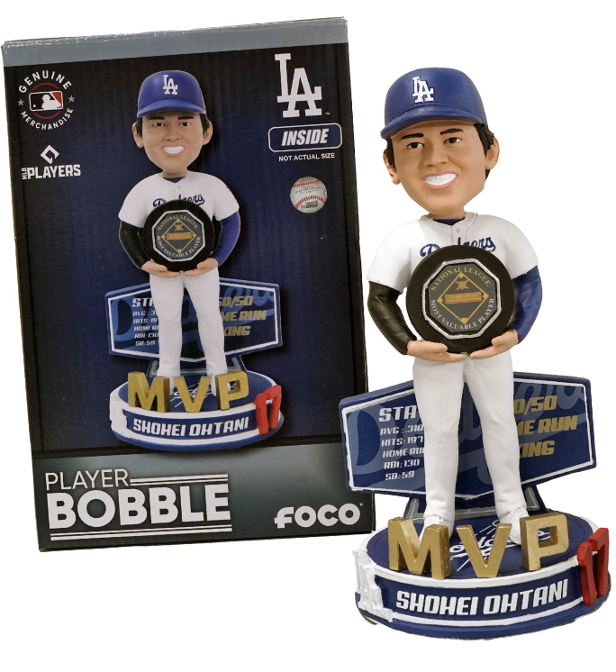 大谷翔平 ドジャース ボブルヘッド 割引 入手困難2025年4/2球場配布