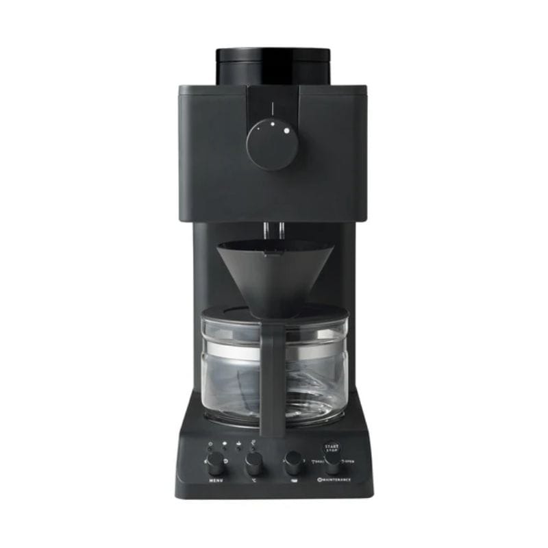 TWINBIRD ツインバード 全自動コーヒーメーカー 3杯用 ブラック CM