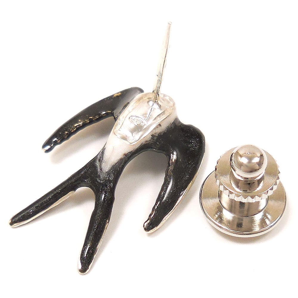 楽天市場】SATURNO サツルノ サックスのタイタック ピンブローチ