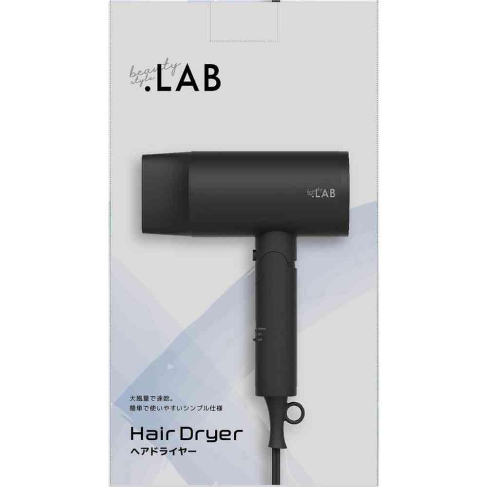 東亜産業 ビューティドットラボヘアドライヤー ブラック 1個(黒): サン