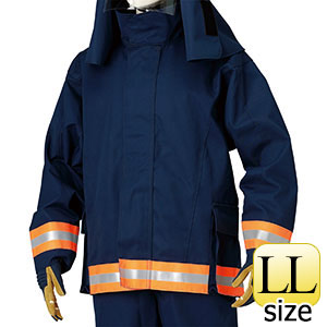 自衛消防用防火衣 上衣 LLサイズ | 【ミドリ安全】公式通販