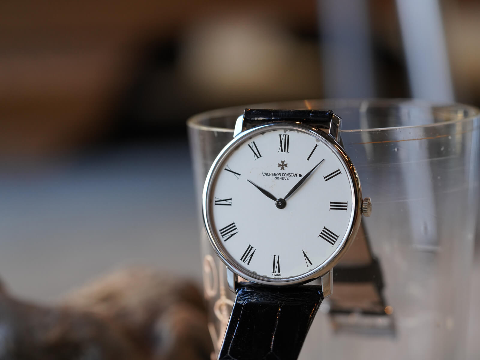 ヴァシュロンコンスタンタン/ラウンドケース/シルバーローマンダイヤル