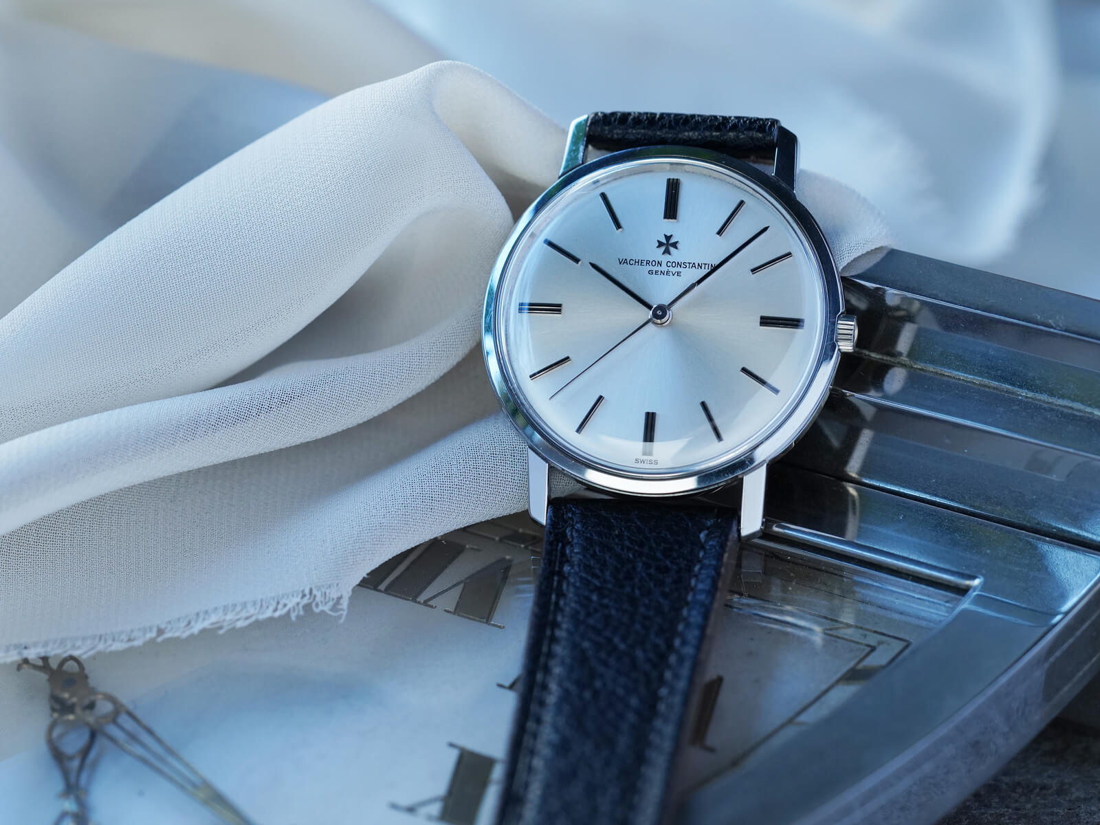 ヴァシュロンコンスタンタン/ラウンドケース/シルバーダイヤル