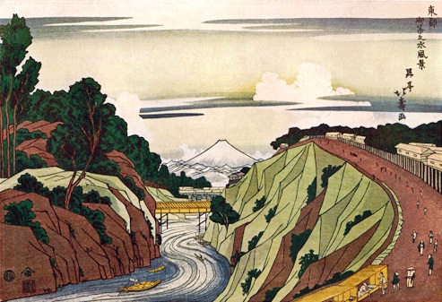 東都御茶之水風景』昇亭北寿 作（江戸時代後期） - 江戸ガイド｜江戸ガイド