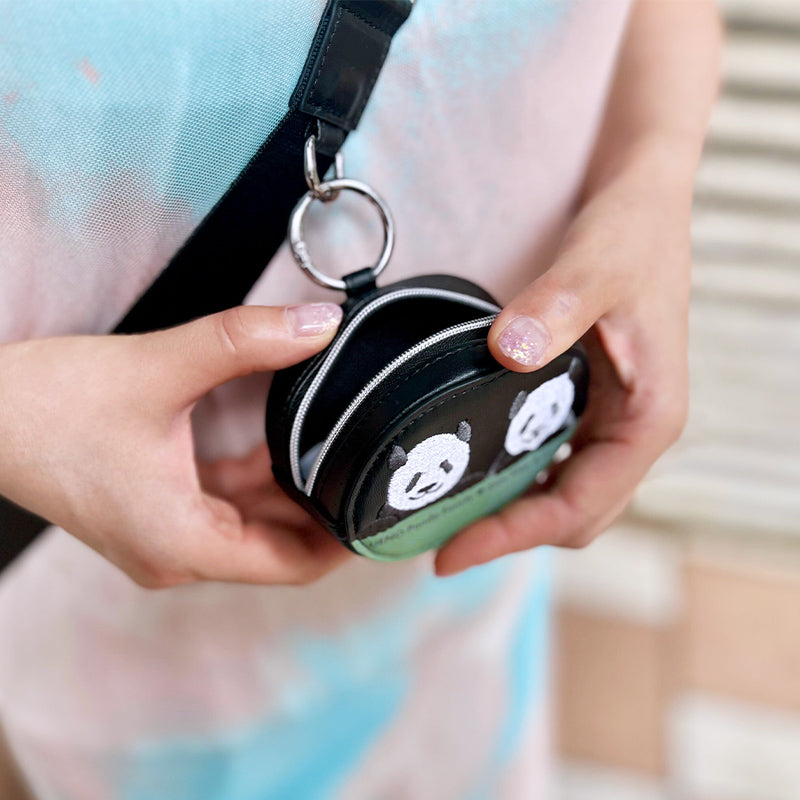 上野パンダファミリー ポーチ付ショルダーストラップ – 江戸東京一