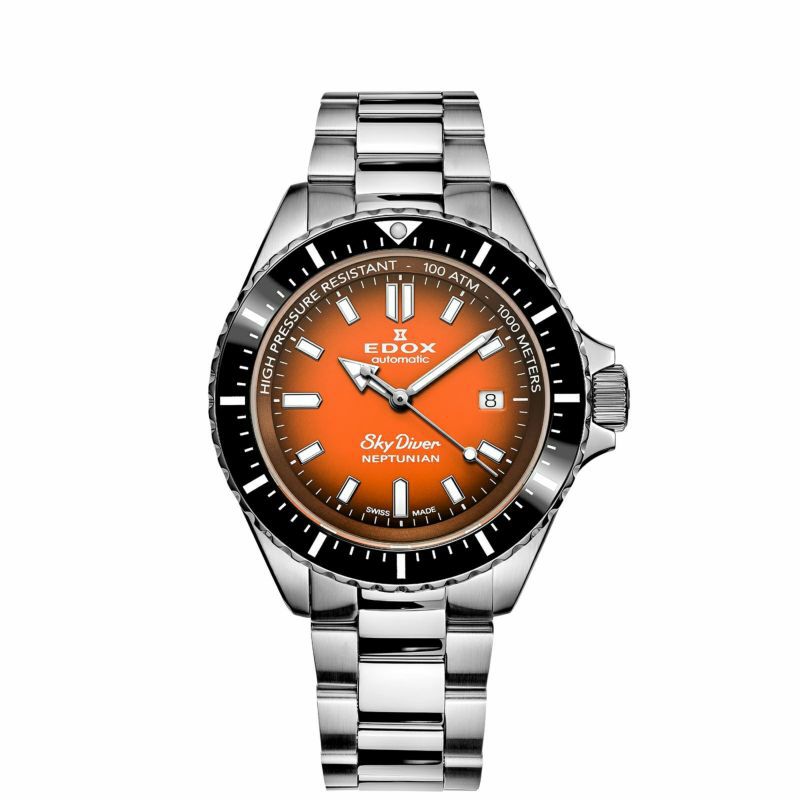 ネプチュニアン オートマティック | EDOX Official Site