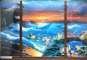 弊社所蔵作品紹介⑫ クリスチャン・ラッセン『シーヴィジョン（L）保証