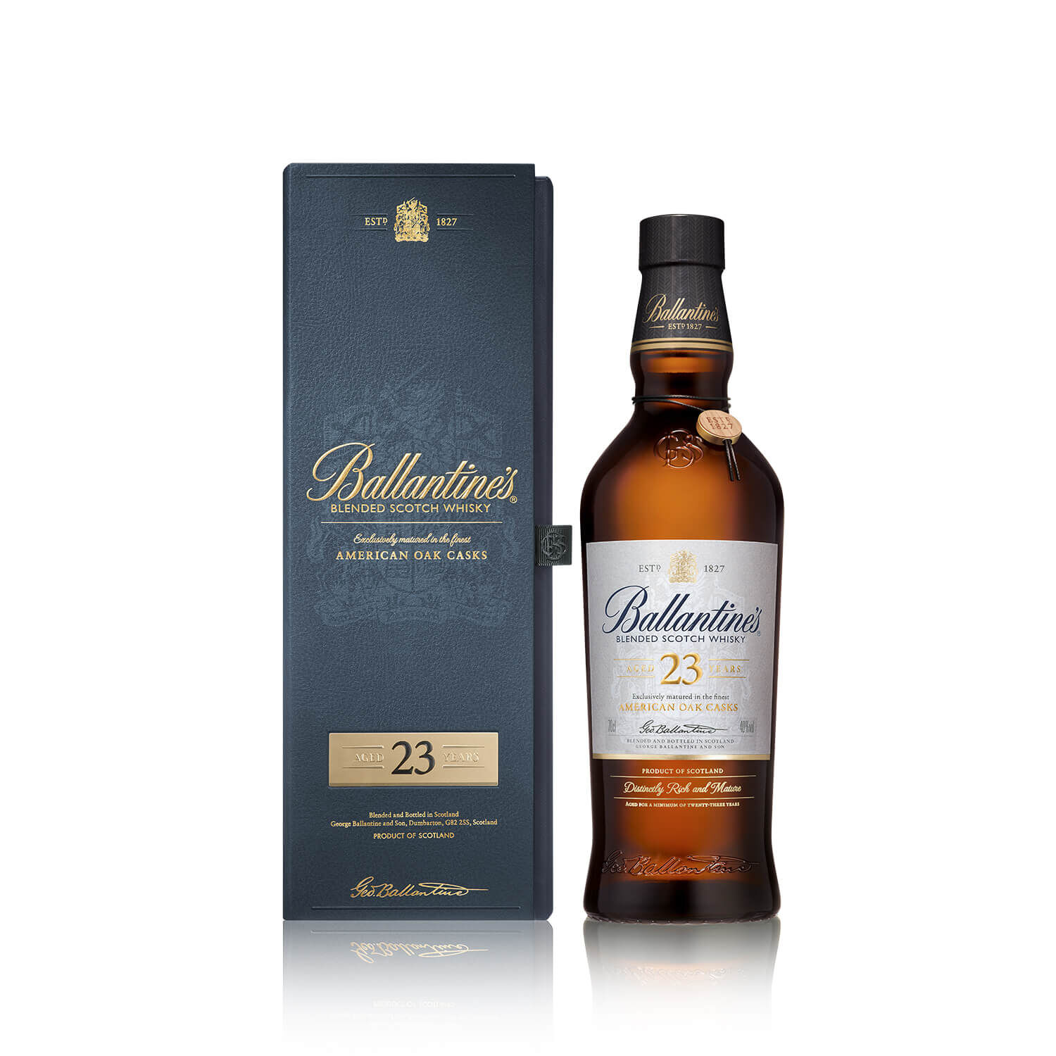 BALLANTINE'S 23 YEARS OLD BLENDED SCOTCH WHISKY 700ML