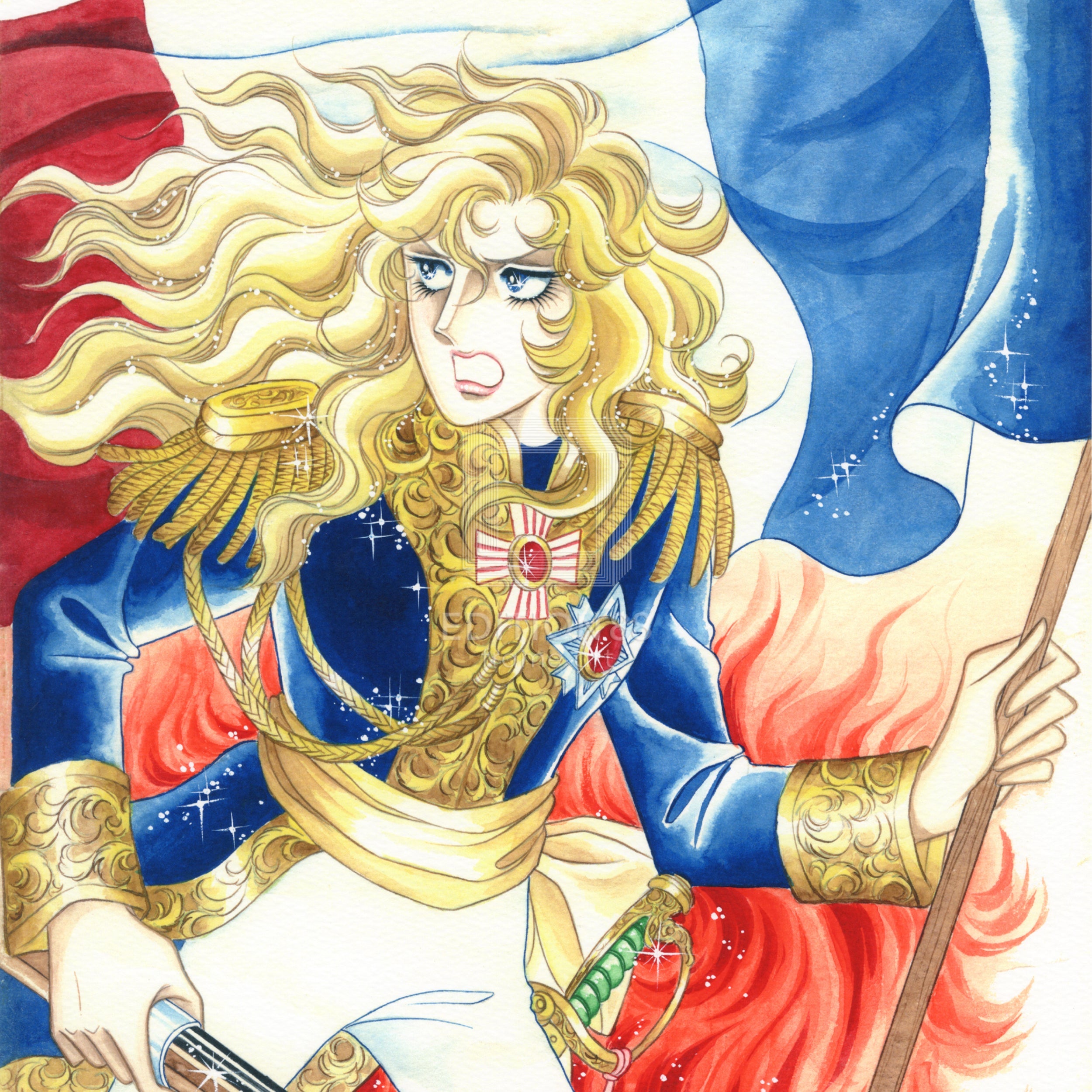 ベルサイユのばら」88グラフ8 / 池田理代子（直筆サイン入り / 限定180枚）