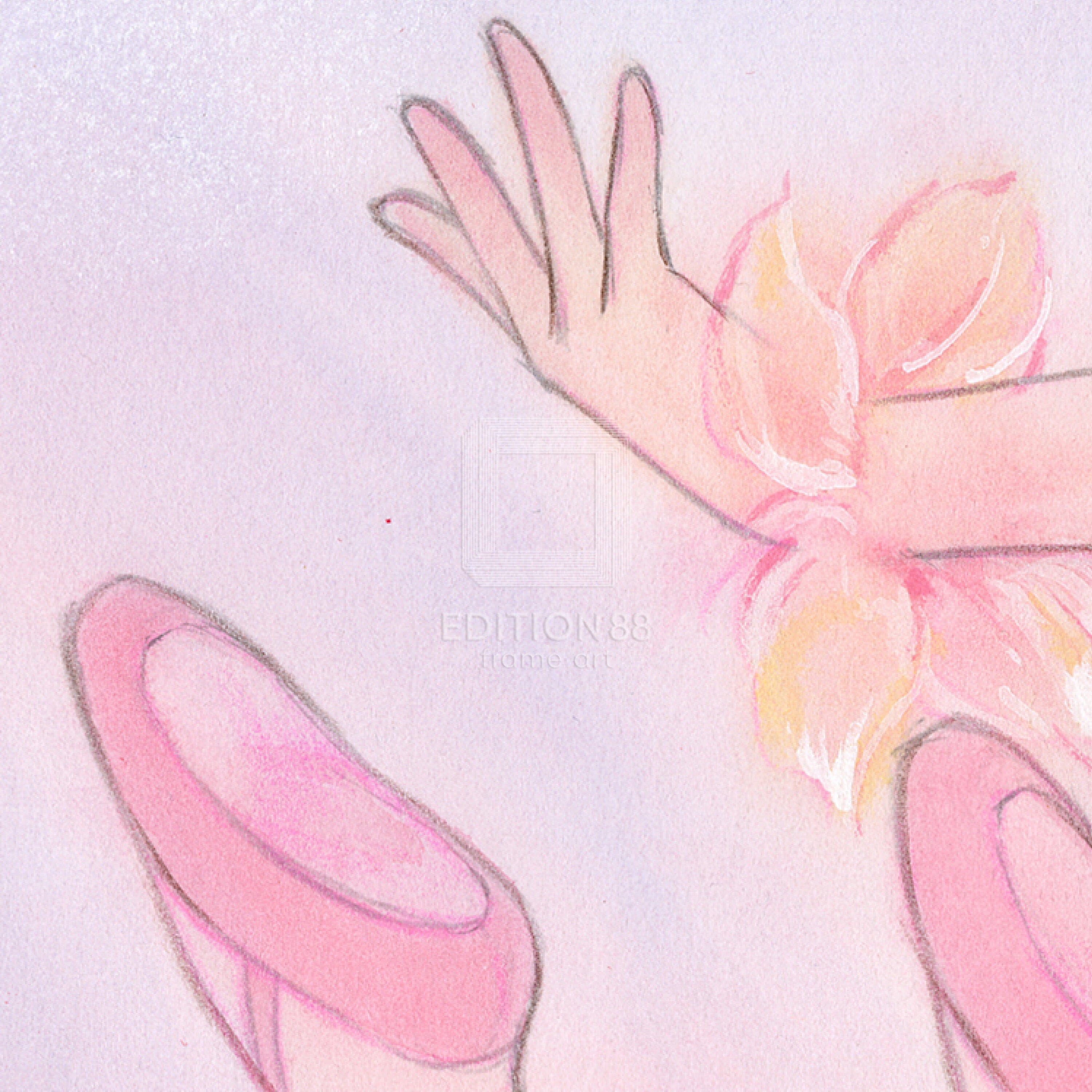 魔法の天使 クリィミーマミ」88グラフ 春 ふんわり /高田明美（直筆