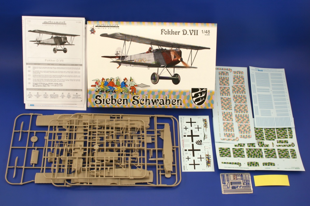 Fokker D.VII (O.A.W.) - Sieben Schwaben 1/48 - エデュアルドeショップ