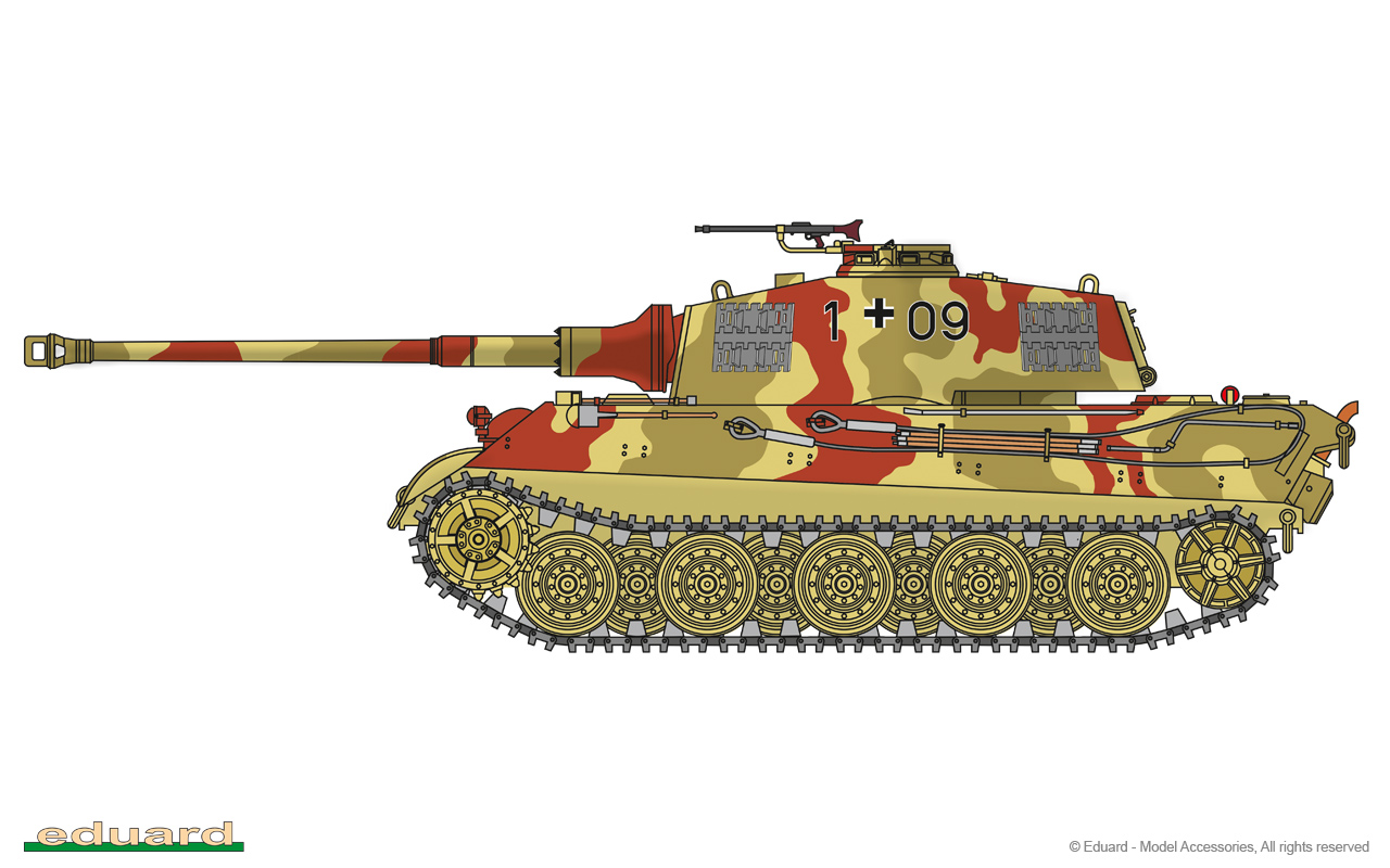 Pz.Kpfw. VI Ausf. B Tiger II 1/35 - Eduard Store