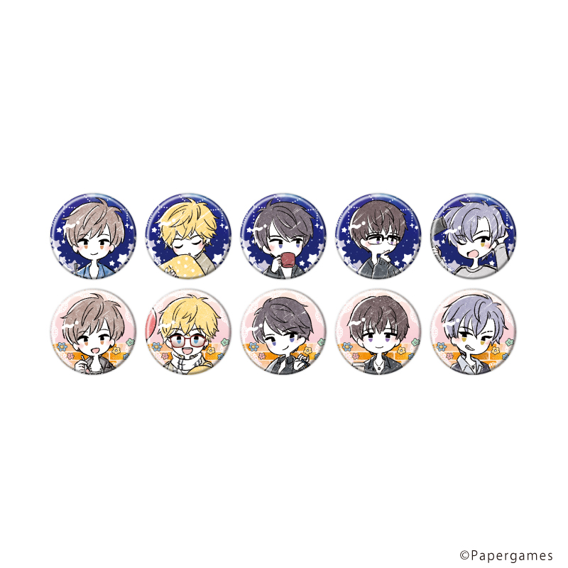 ハク 缶バッジ トレーディング 恋プロ 恋とプロデューサー 恋与制作人