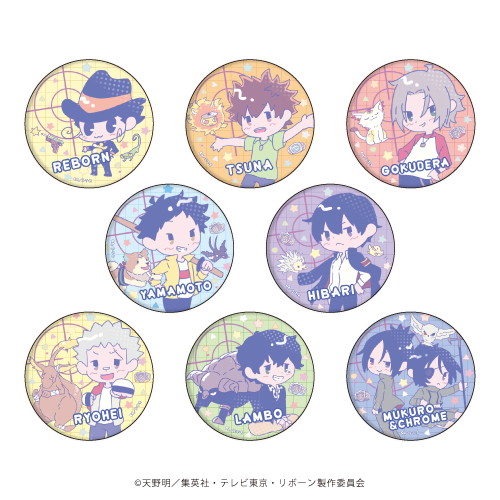 リボーン フラン アイコン型缶バッジ J-WORLD リボーン フラン