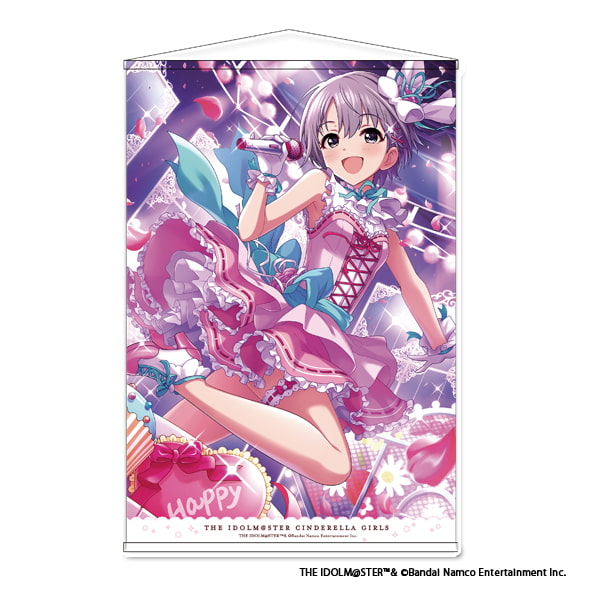 アイドルマスター シンデレラガールズ B2タペストリー 乙倉悠貴 ﾊｰﾄ