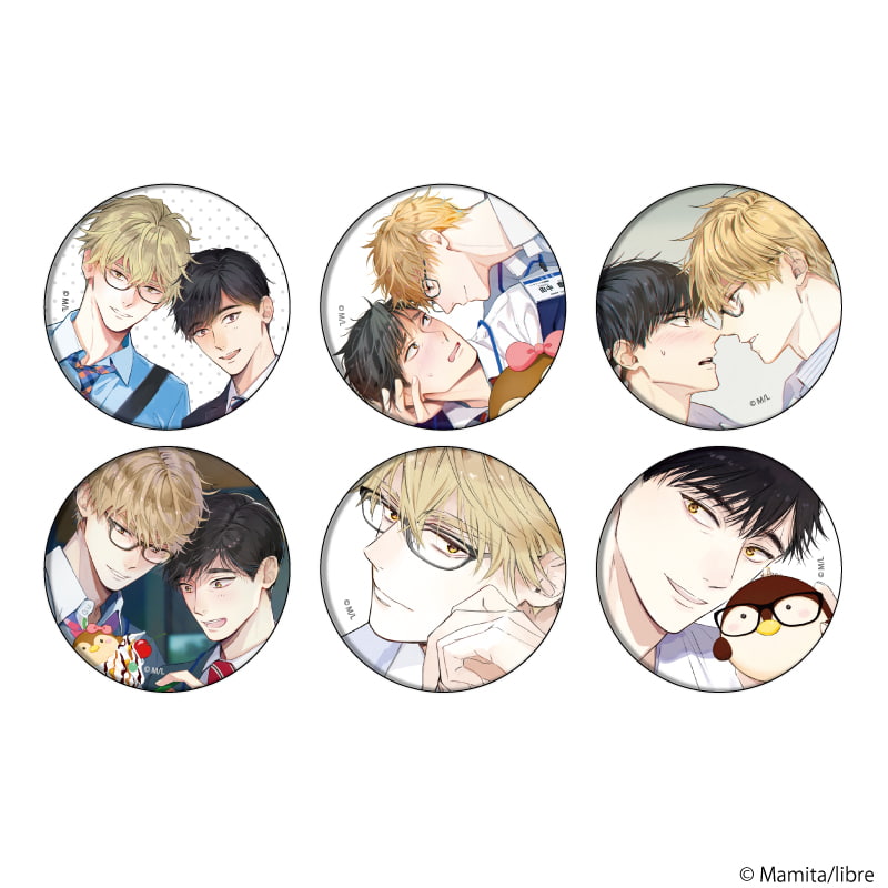 缶バッジ「40までにしたい10のこと」01/ブラインド(6種)(公式&描き