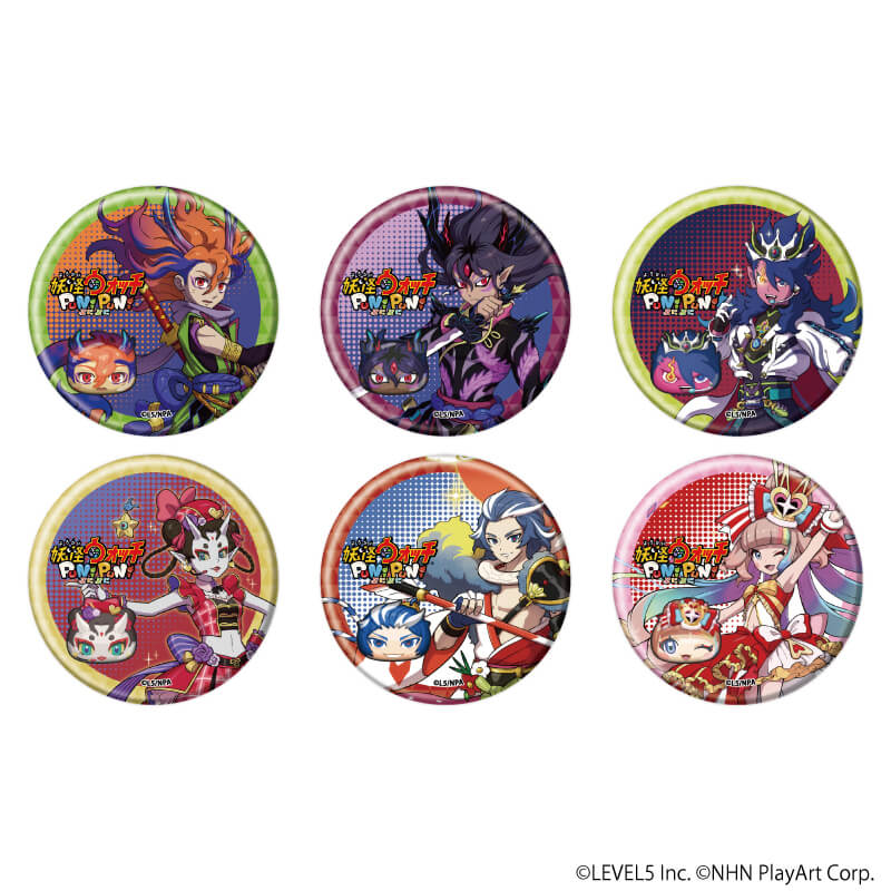 缶バッジ「妖怪ウォッチ ぷにぷに」14/ブラインド(6種)(第2弾02