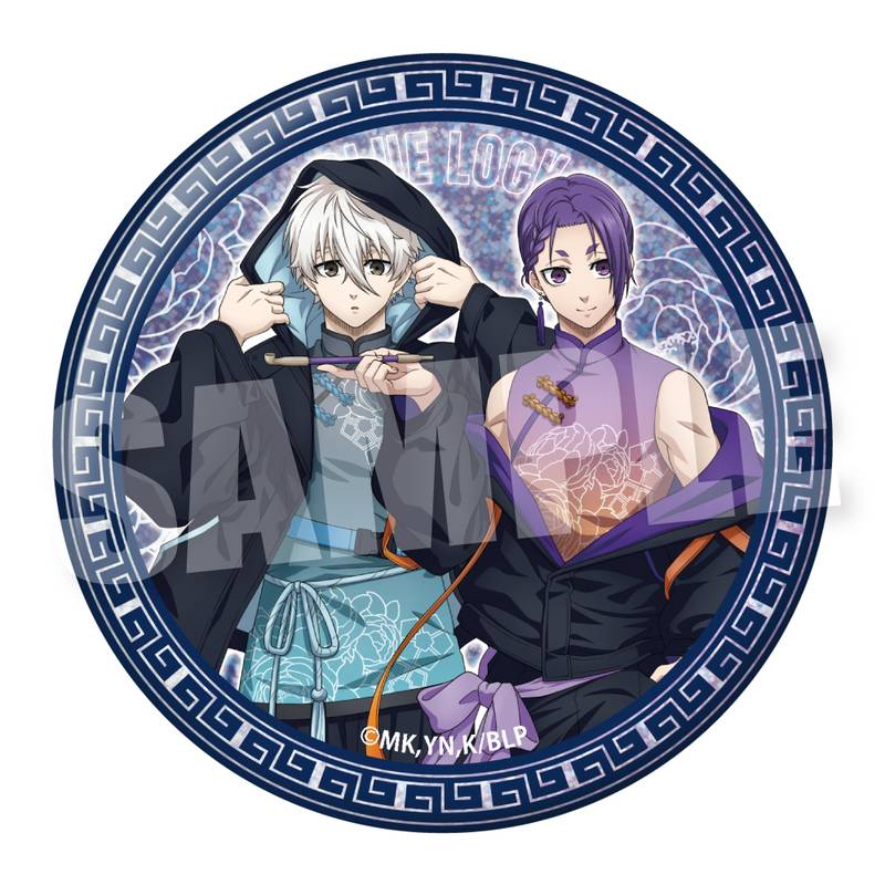 ブルーロック and gallery 缶バッジ 糸師冴 糸師凛 凪誠志郎 玲王