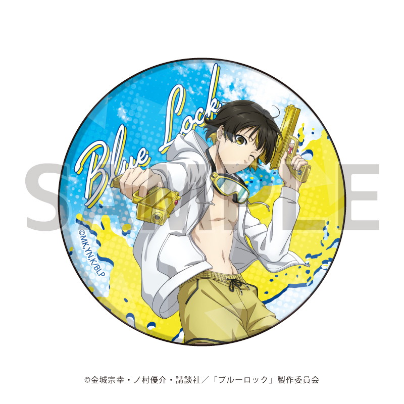 新品未使用 國神練介35枚セット ブルーロック ホログラム応援缶バッジ