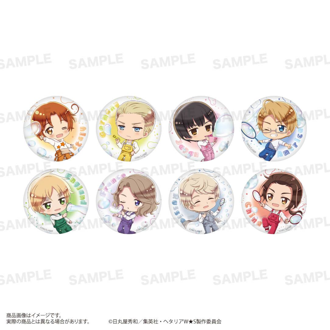 ヘタリア ヘタリアWorld☆Stars セーシェル エディオン 缶バッジ