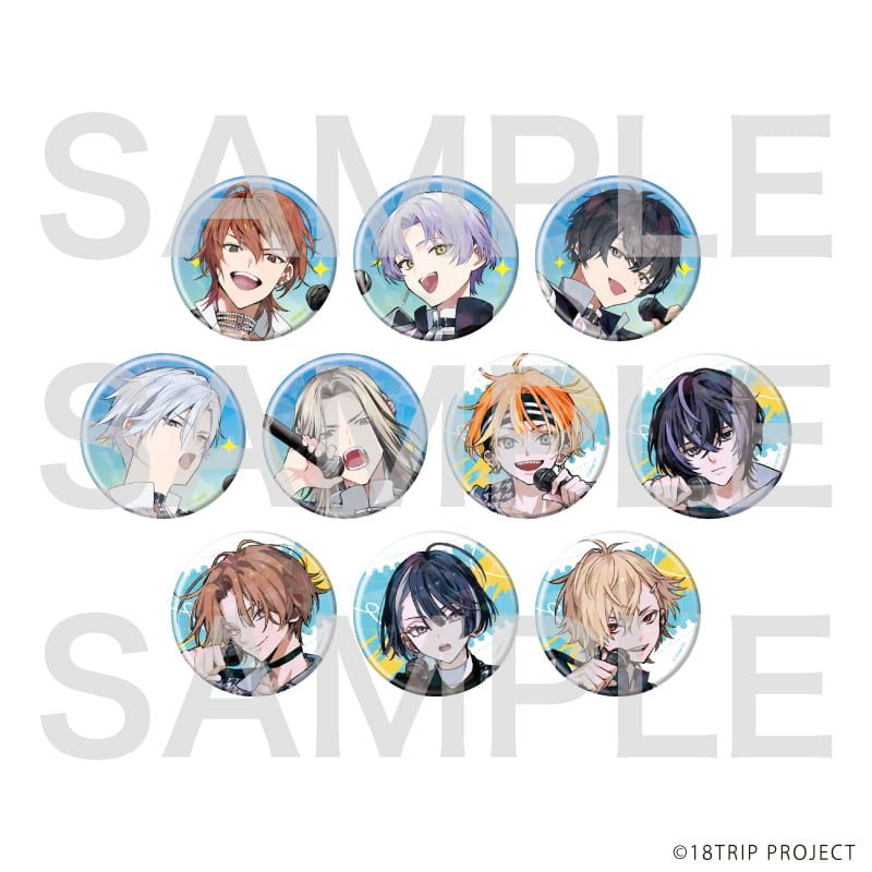 18TRIP エイトリ 五十竹あく太 缶バッジ 31個 18TRIP エイトリ 五十竹