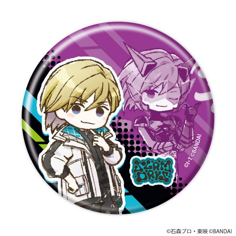 Q 仮面ライダー ライドカメンズ anime japan 缶バッジ ランス 天堂