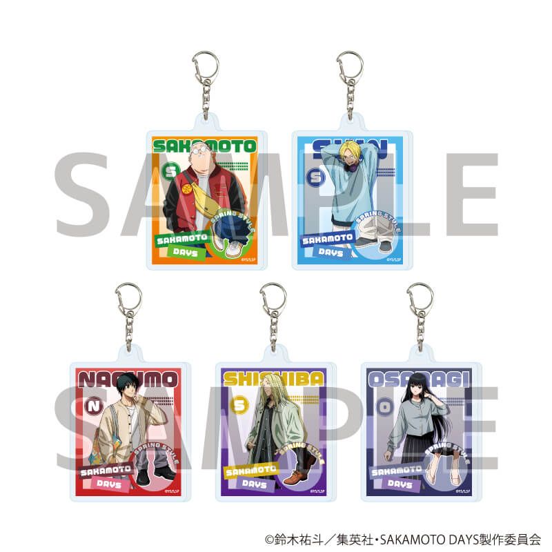 SAKAMOTO DAYS 累計130万部突破記念 アクリルキーホルダーセット