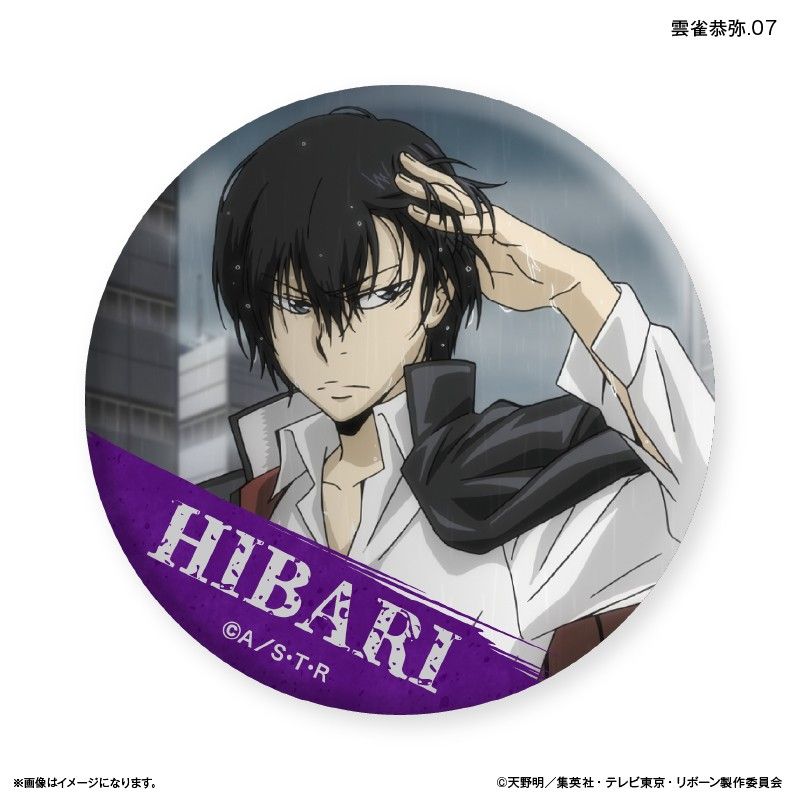 家庭教師ヒットマンREBORN! 雲雀恭弥 コレクション缶バッジ リボーン