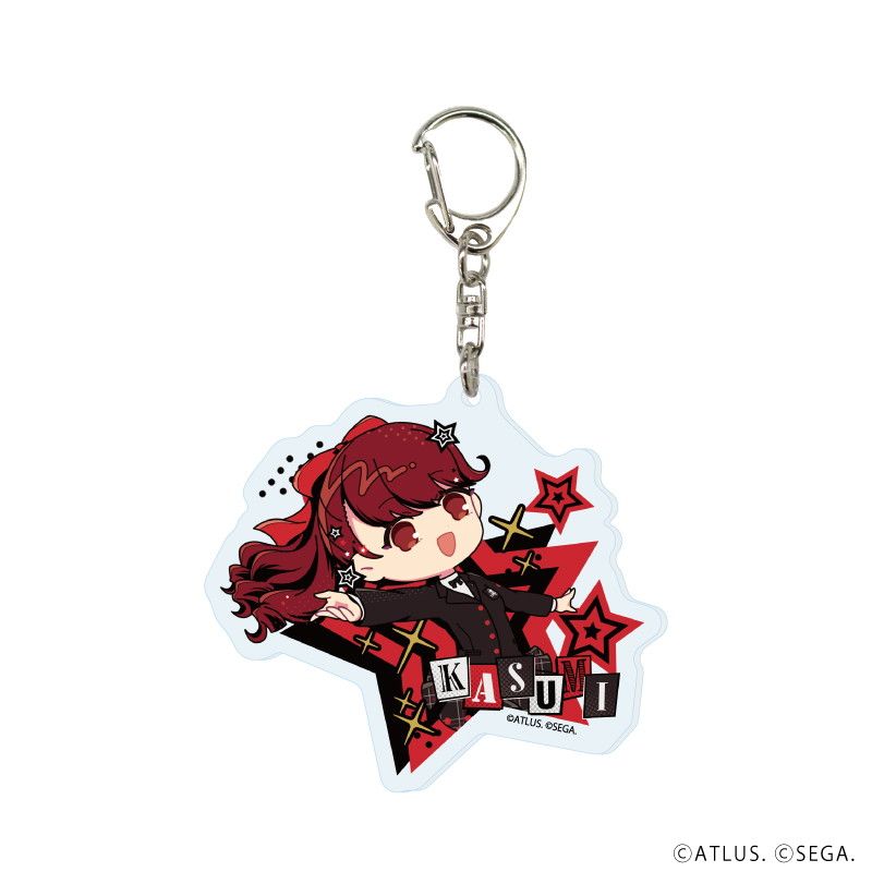 ペルソナQ2 PQ2 P5主人公 雨宮蓮アクリルキーホルダー 主人公 アクリル