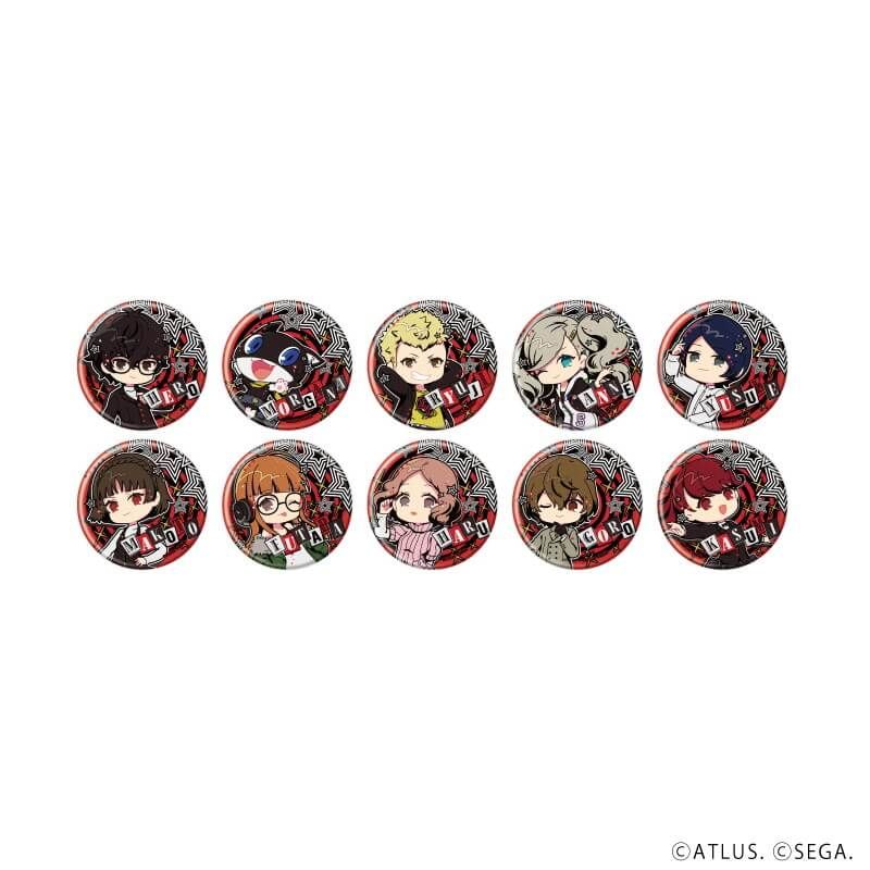 缶バッジ『ペルソナ5 ザ・ロイヤル』04/ブラインド(10種)(POP Art