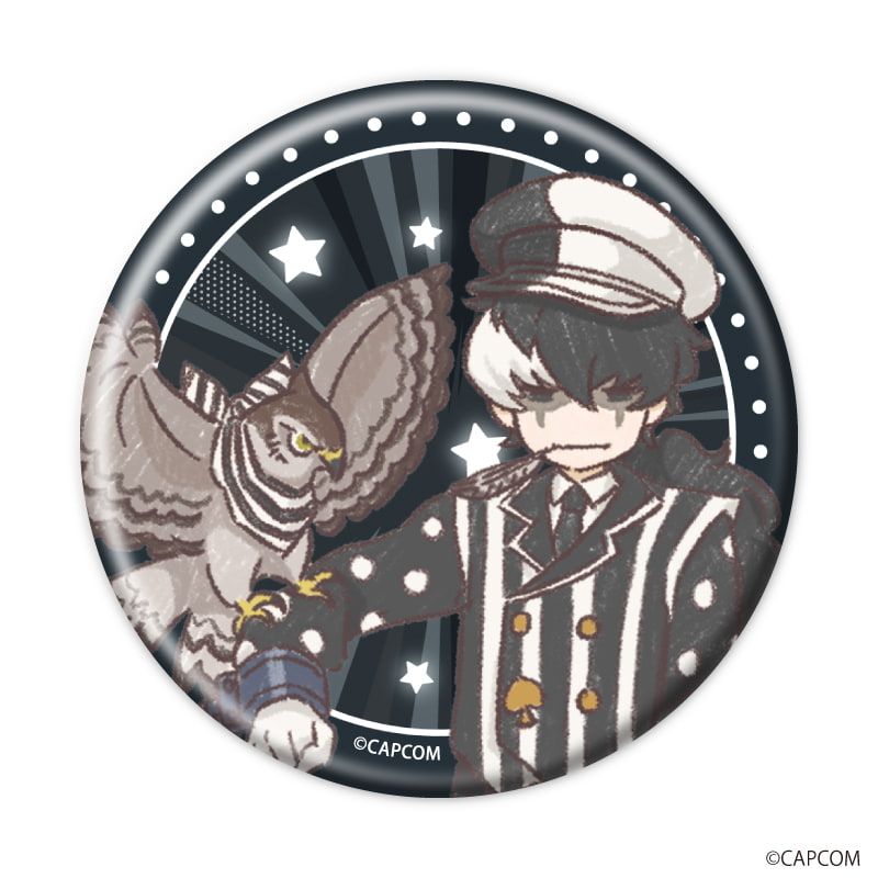 缶バッジ「逆転裁判」シリーズ01/サーカスver. コンプリートセット(全