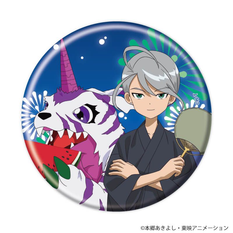 缶バッジ「デジモンクロスウォーズ」01/コンプリートBOX(全8種)(描き