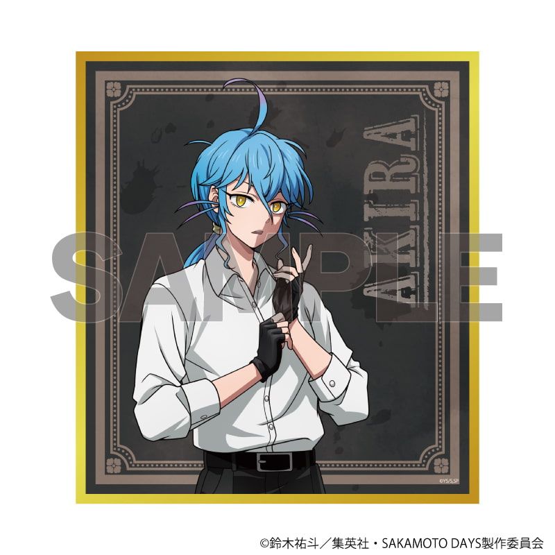 ミニ色紙「SAKAMOTO DAYS」01/革手袋ver. ブラインド(6種)(描き下ろし