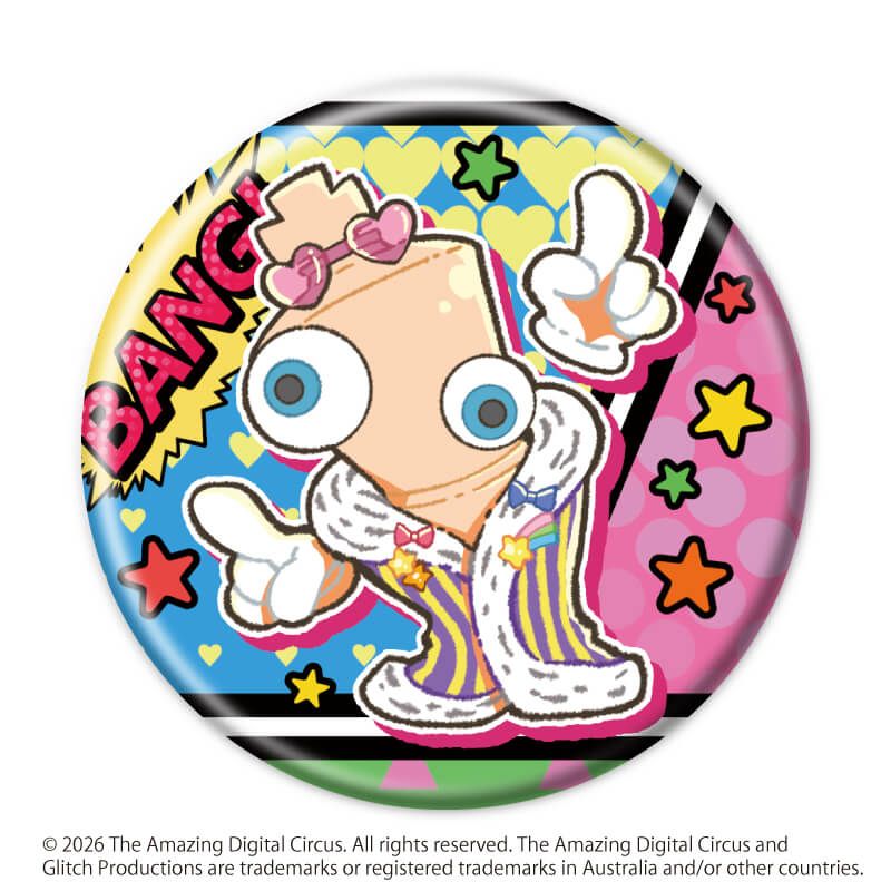 缶バッジ「アメイジング・デジタル・サーカス」02/カラフルver