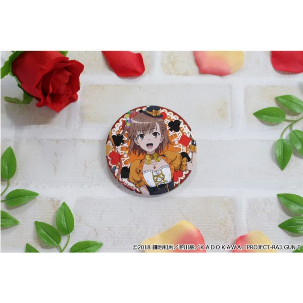 とある科学の超電磁砲T 描き下ろしBIG缶バッジ【御坂美琴】マジシャン