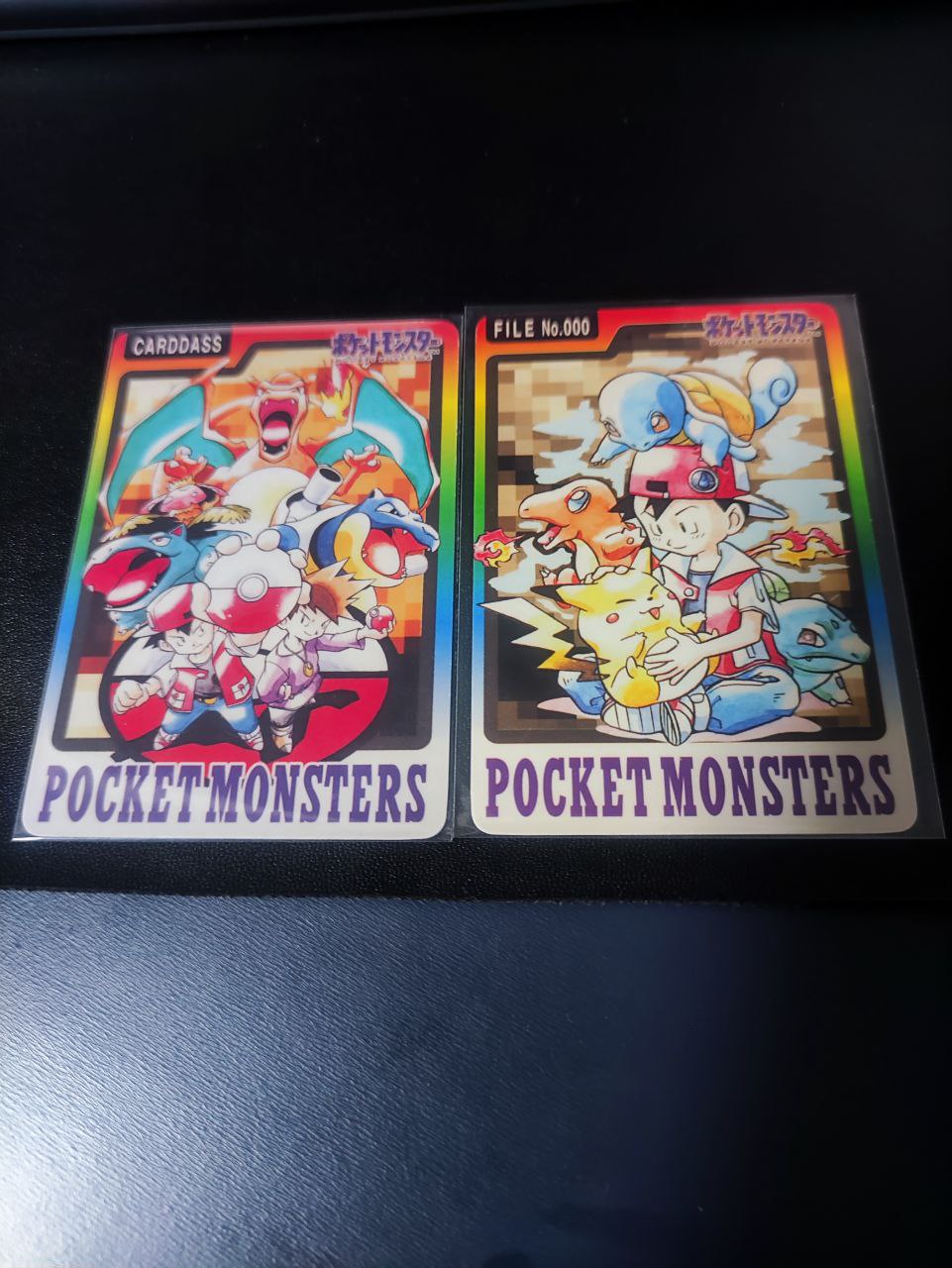 What do you guys think? Are these real? 1997 Bandai Carddass