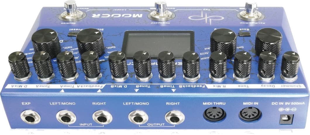 Mooer Ocean Machine - リバーブ／ディレイx2基／ルーパーを搭載した多