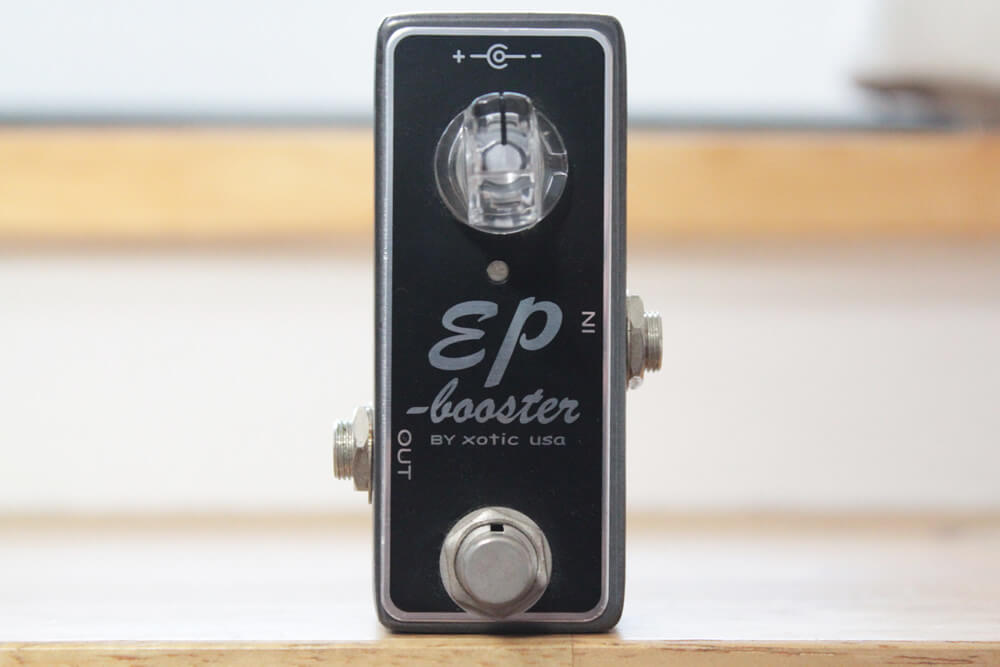 Xotic EP Booster - マイルドなブースト効果が得られるペダル
