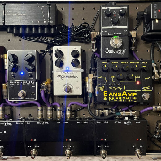 エフェクターボード(ベース)