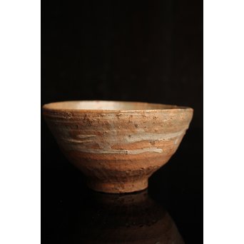 出雲焼刷毛目茶碗 K226｜骨董店 のびる 古美術 骨董 和風建具 蔵戸