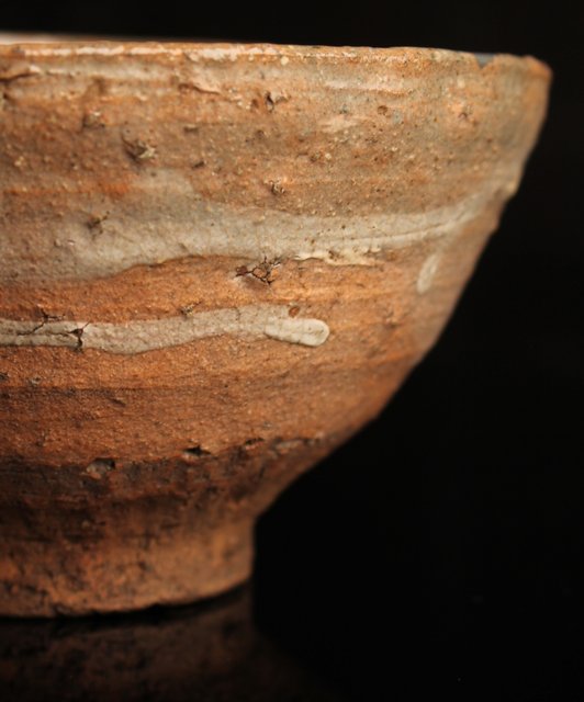 出雲焼刷毛目茶碗 K226｜骨董店 のびる 古美術 骨董 和風建具 蔵戸