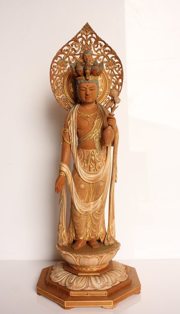 複製◇仏画◇工芸◇古仏画◇絹本 仏教美術 仏教聖品 千手観音像 大きい