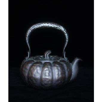 古き良き日本の逸品】皆川堂の銅製かぼちゃ形薬缶 和のオブジェとして