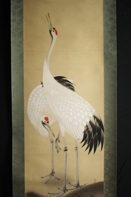 鶴の掛軸 2羽のデザイン 鶴の掛軸 2羽のデザイン 2025年最新】Yahoo