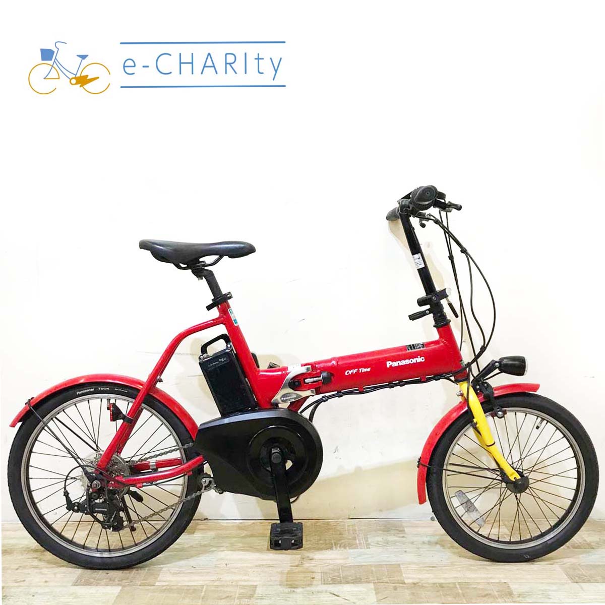 中古 Panasonic電動アシスト自転車13.2Ah4点灯大阪